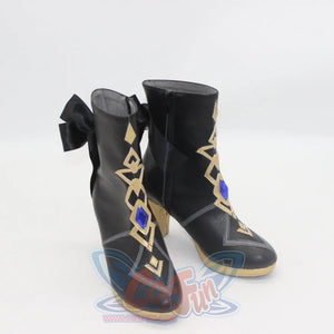 Genshin Impact Navia Cosplay Shoes C08592 & Boots