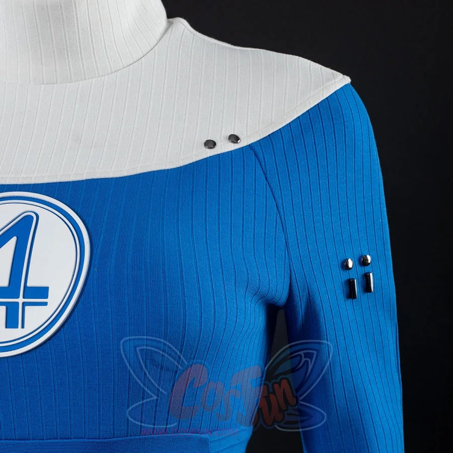 【READY TO SHIP】The Fantastic Four: First Steps Invisible Woman Susan Storm Cosplay Costume N09337 Costumes