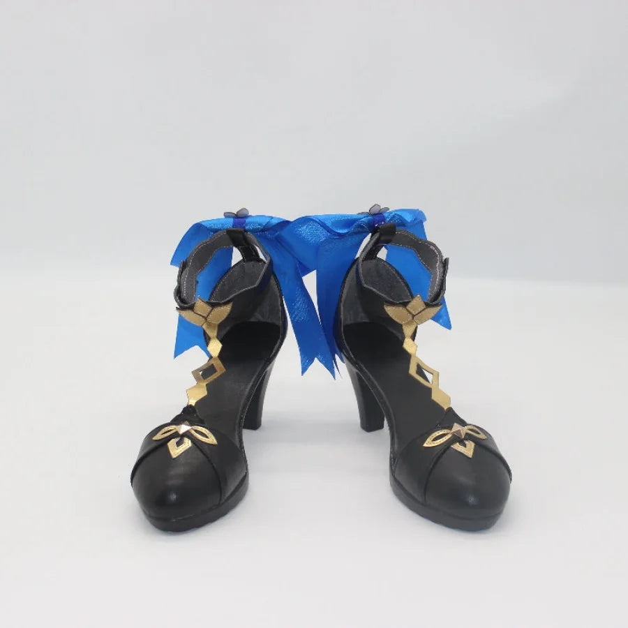 Genshin Impact Ganyu Cosplay Shoes C08831 Women / Cn 35 & Boots