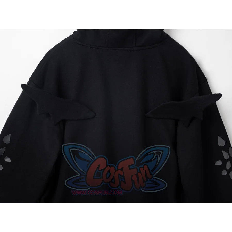 【PRE-SALE】COSFUN Original Night Fury Cosplay Full Zip Hoodie A00013 Sweatshirt