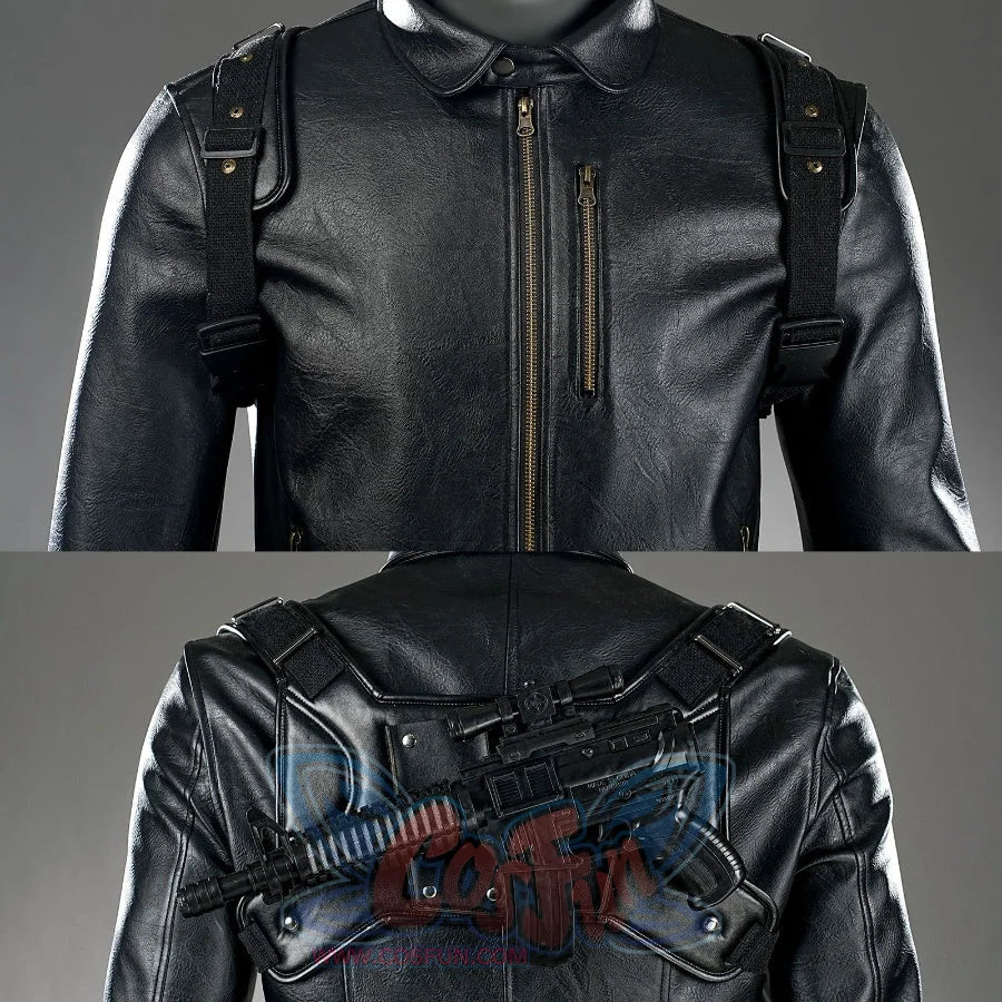 Cosfun shop Winter Soldier James Barnes cosplay costume detail