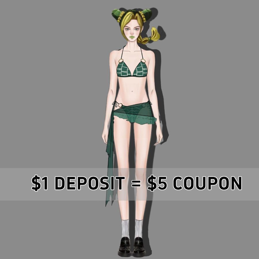 【CONFIRMATION】Deposit Anime Game Girl Cosplay Costume Derivative Bodysuit Swimsuit