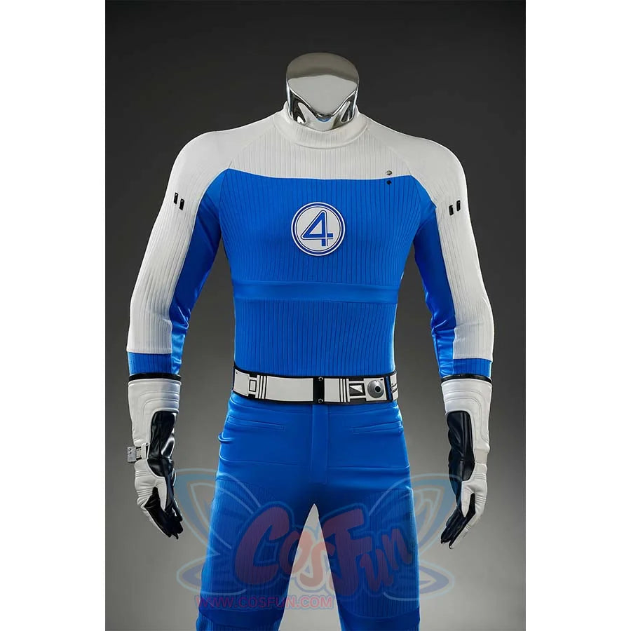 Focuses on detailed “4” emblem, fabric texture, and shoulder accents. High - end cosplay quality.