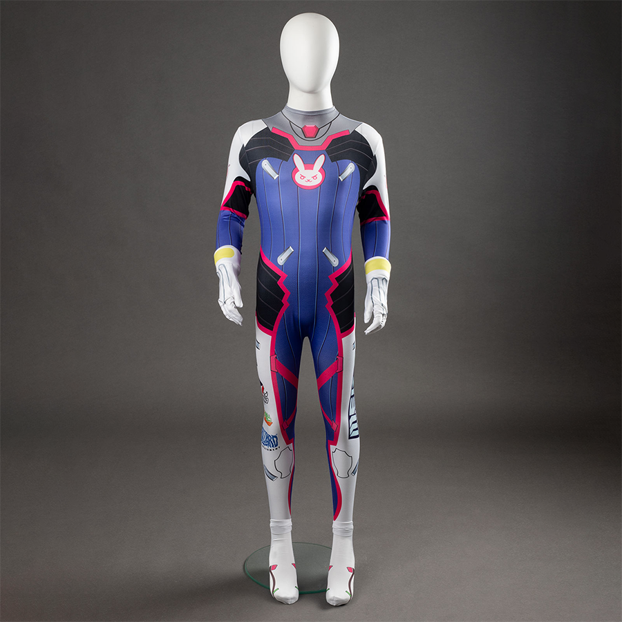 【Kid Cosplay】D.Va Hana Song Cosplay Costume CLT3611_Kid