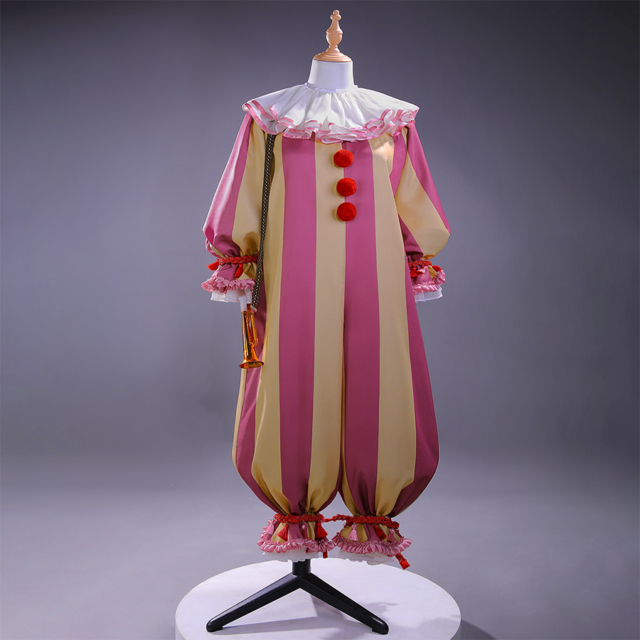 【Kid Cosplay】It: Welcome to Derry Pennywise Cosplay Costume N09786_KID