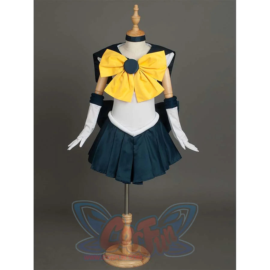 Sailor Soldiers Kid Cosplay Sailor Uranus Cosplay Costume Anime Haruka Tenoh Outfit CLT0703_Kid Costumes