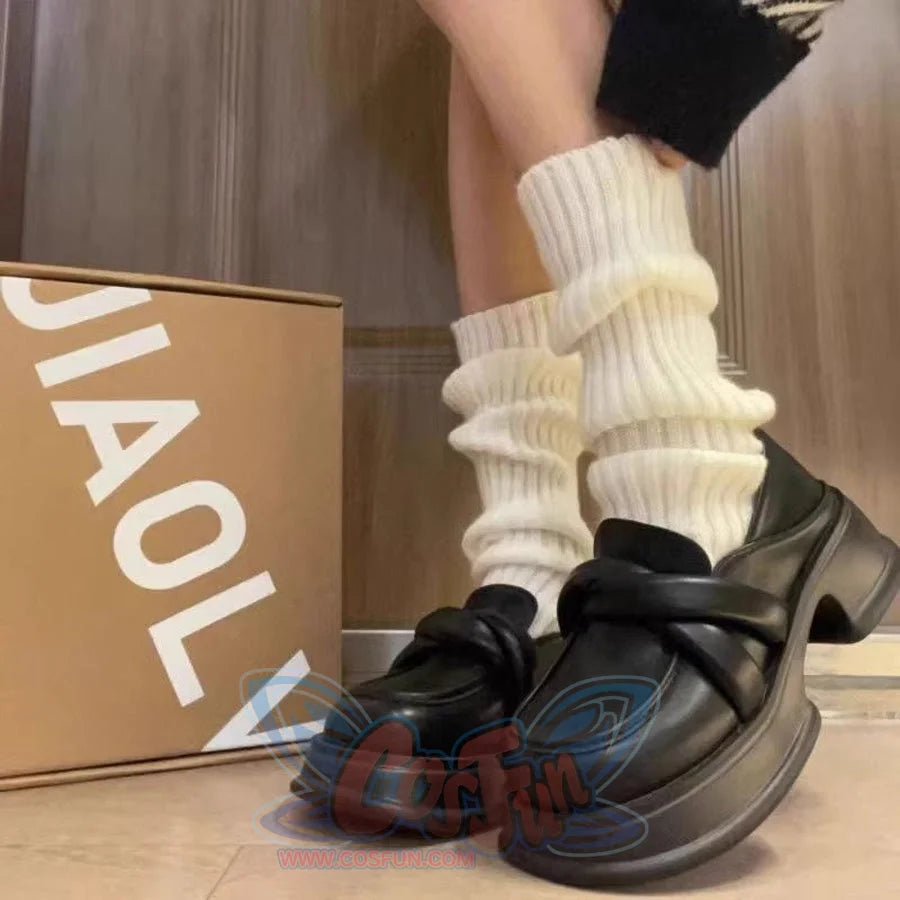 Y2K Japanese Harajuku Leg Warmers Winter Socks