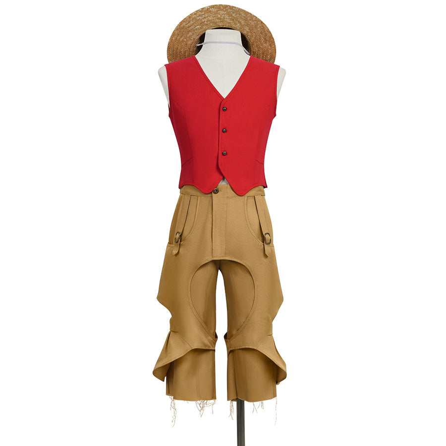 Luffy Live Action S2 Cosplay Costume view 1