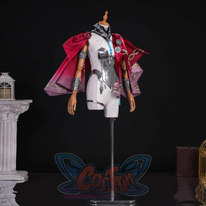 Presents a side-angle view of Lupa’s outfit, emphasizing the armor fit, cape flow, and cohesive fantasy aesthetic.