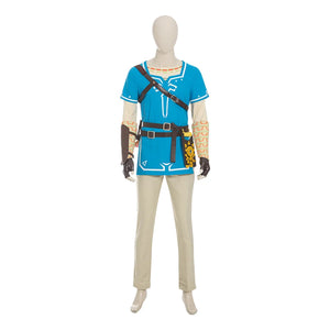 The Legend Of Zelda: Breath The Wild Link Champions Tunic Cosplay Costumes C08021 Xs