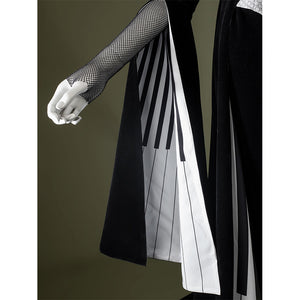 Close-up of Maestro cosplay costume