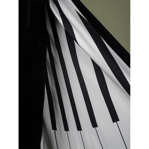 Close-up of Maestro cosplay costume