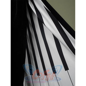 Close-up of Maestro cosplay costume