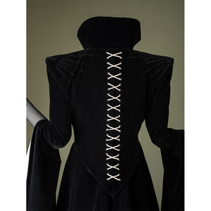 Close-up of Maestro cosplay costume