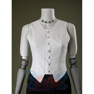 Close-up of Maestro cosplay costume