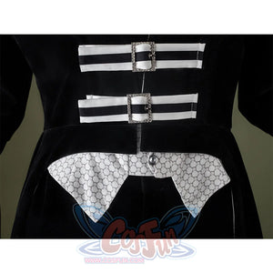 Close-up of Maestro cosplay costume