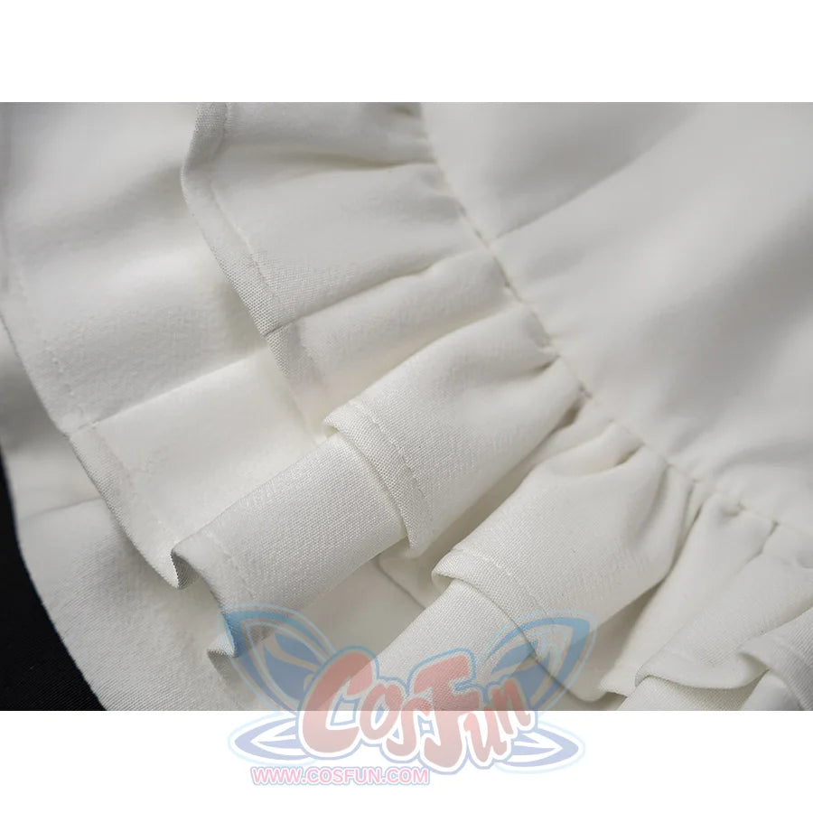 Hikami Meruru cosplay costume dress pleats and fabric detail