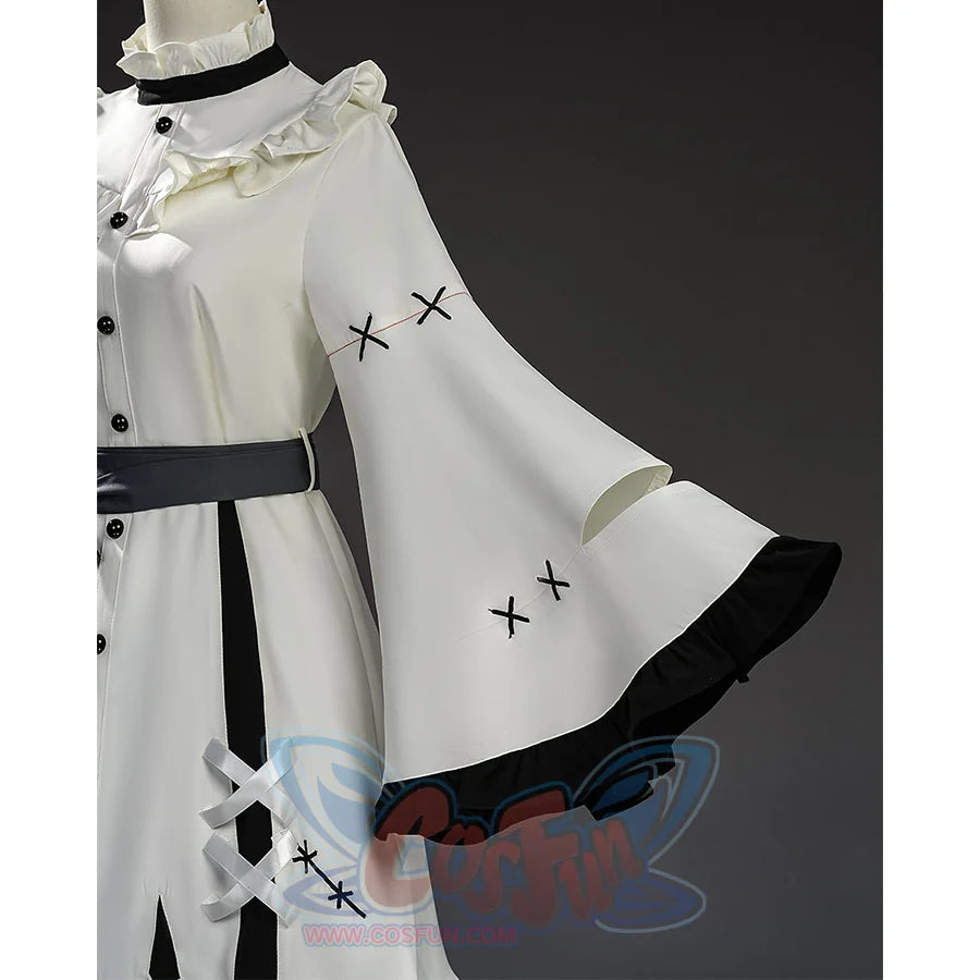 Hikami Meruru cosplay costume left sleeve with star embroidery and black trim details