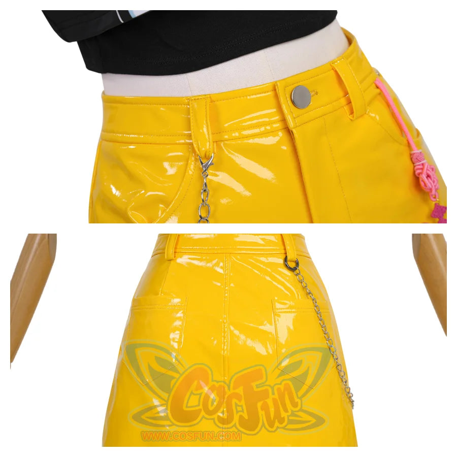 Cosfun shop mira short sleeve outfit cosplay costume detail