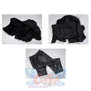 Wicked: For Good Elphaba Cosplay costume includes long coat, cape, pants.