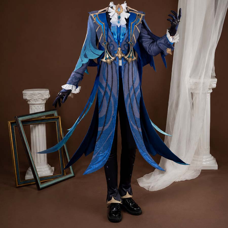 Genshin Impact Neuvillette Cosplay Costume N08504 A