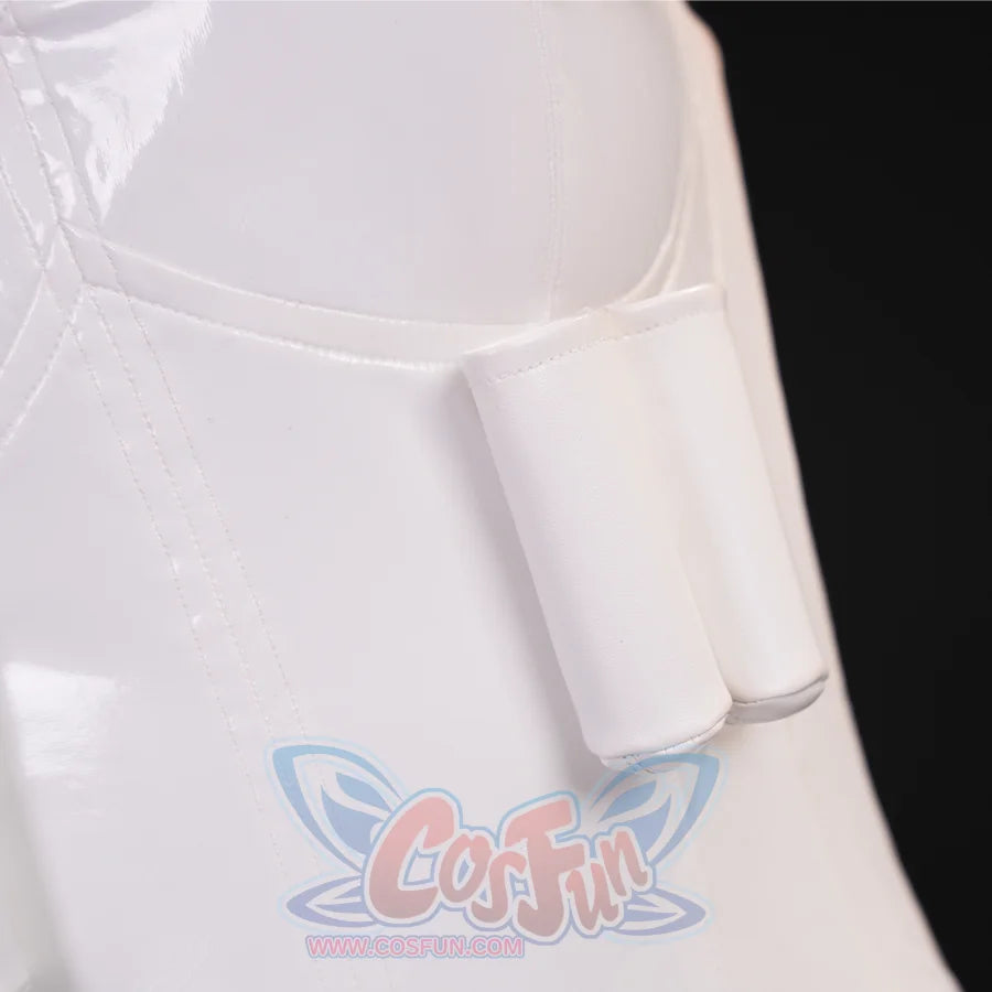 New Panty &amp; Stocking with Garterbelt Gunsmith Cosplay Costume, there are two gun holsters on the front of the costume.