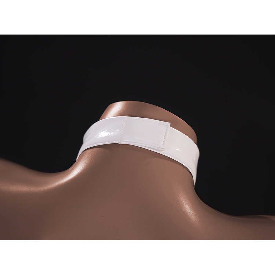 New Panty & Stocking with Garterbelt Gunsmith Cosplay Costume, the back of the halter neck uses a Velcro closure.