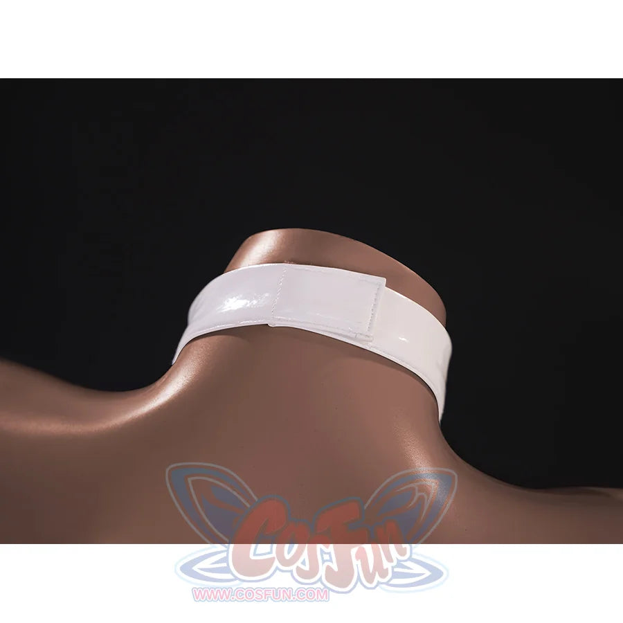 New Panty &amp; Stocking with Garterbelt Gunsmith Cosplay Costume, the back of the halter neck uses a Velcro closure.