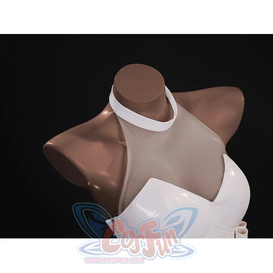 New Panty &amp; Stocking with Garterbelt Gunsmith Cosplay Costume, white high neckline.