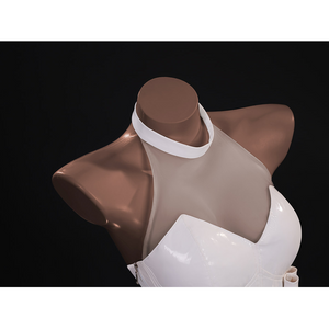 New Panty & Stocking with Garterbelt Gunsmith Cosplay Costume, white high neckline.