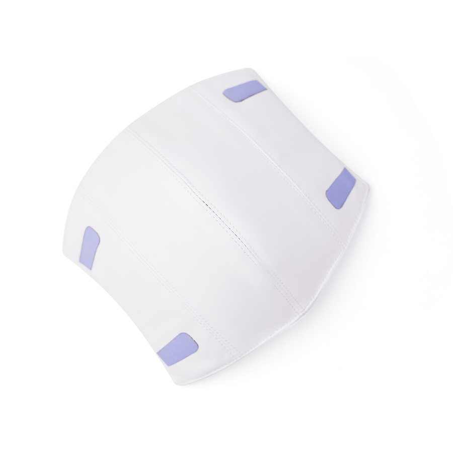 New Panty & Stocking with Garterbelt Gunsmith Cosplay Costume, white elbow pads with purple accents.