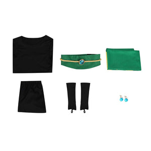 【Kid Cosplay】Princess Peach: Showtime! Ninja Peach Cosplay Costume N08953