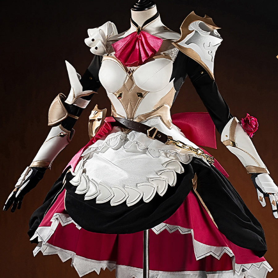 【CONFIRMATION】$5 Deposit = 12% OFF Coupon Genshin Impact Noelle Cosplay Costume N09972 AAA