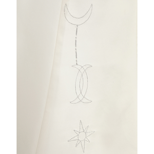 Nu: Carnival Edmond Cosplay Costume, the dress has embroidered details.