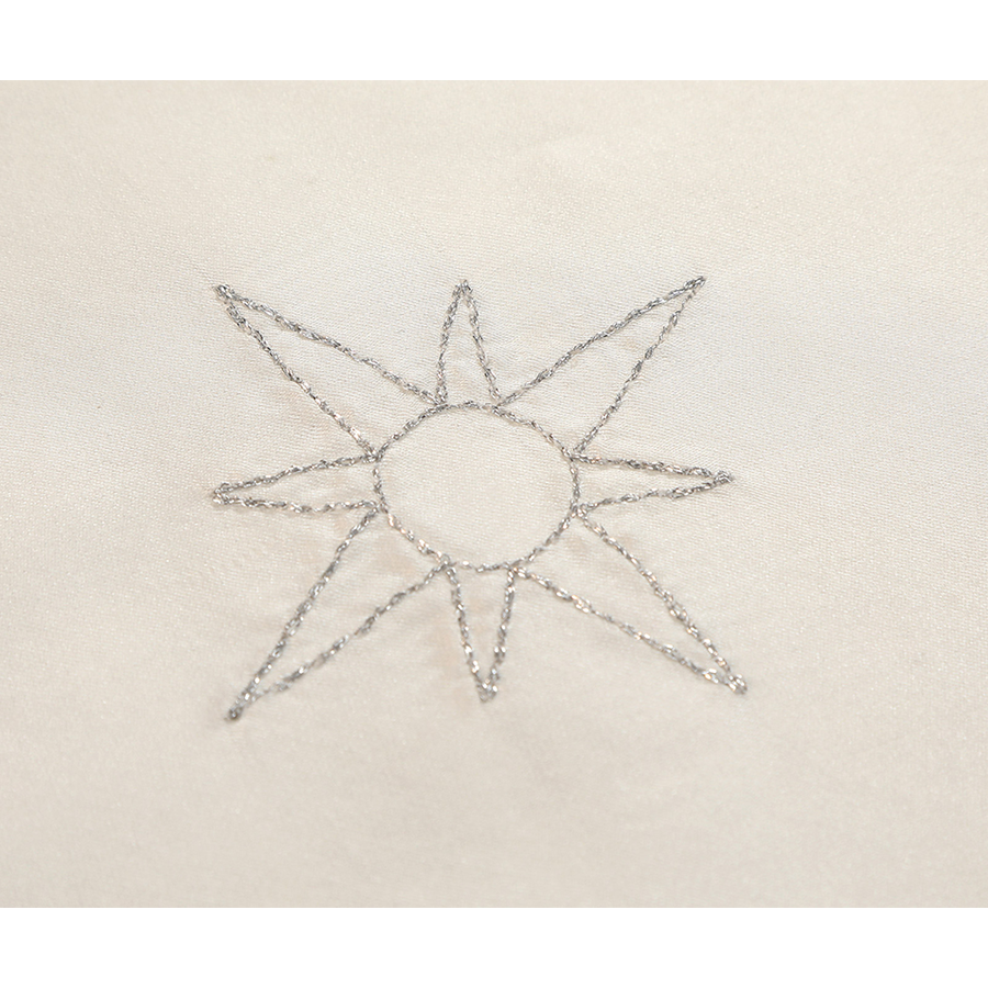 Nu: Carnival Edmond Cosplay Costume, the dress has embroidered details.