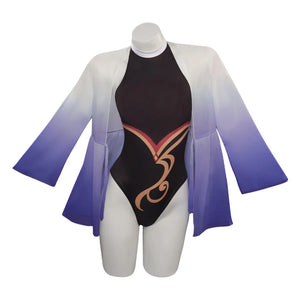 Genshin Impact Ganyu Cosplay Swimsuit C08214 S Costumes