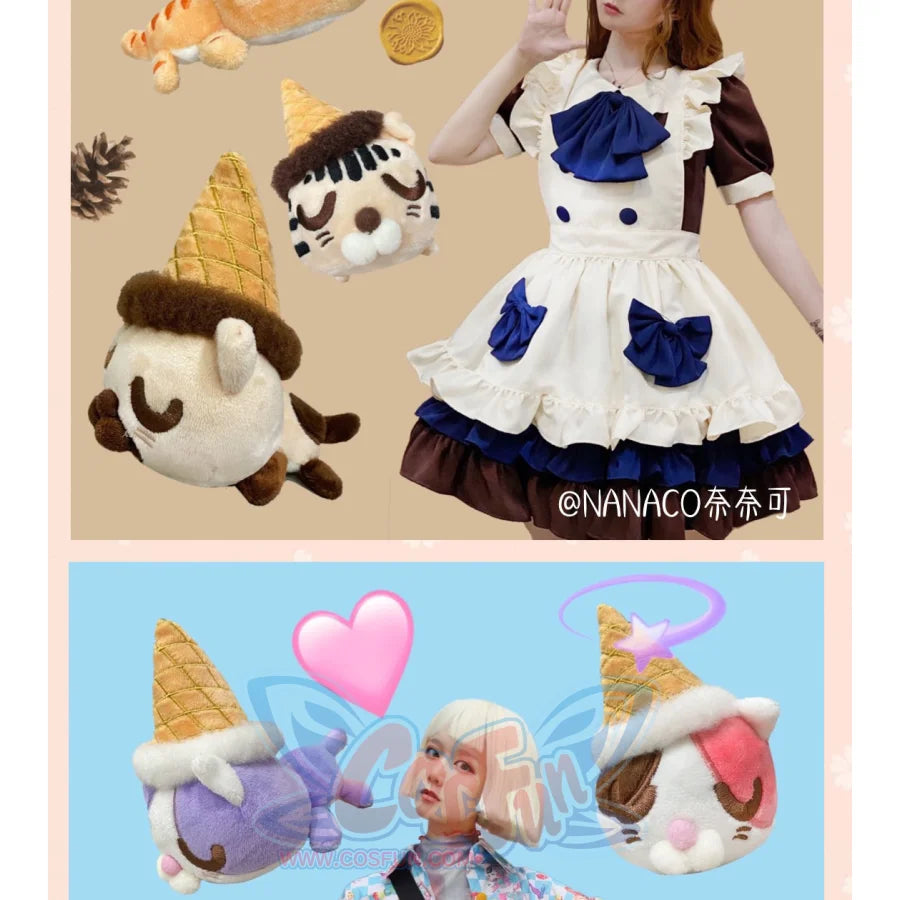 Lovely and Cute Lolita Cat Doll Brooch
