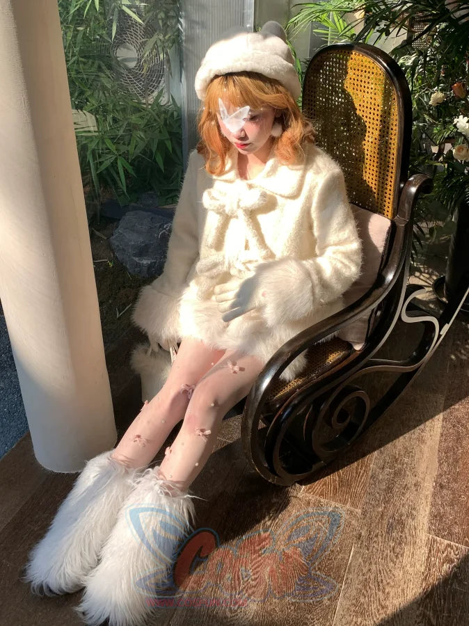 Autumn And Winter Cute Tweed Set