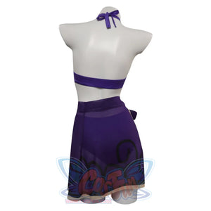 Genshin Impact Keqing Cosplay Swimsuit C08222 Costumes