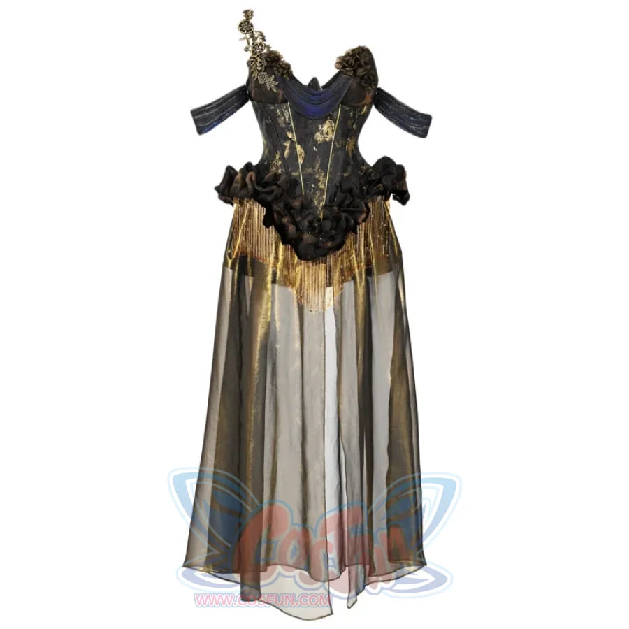 Collection Gilt Classical European Corset Fishbone Corset Dress - cosfun Collection Gilt Classical European Corset Fishbone Corset Dress - cosfun
