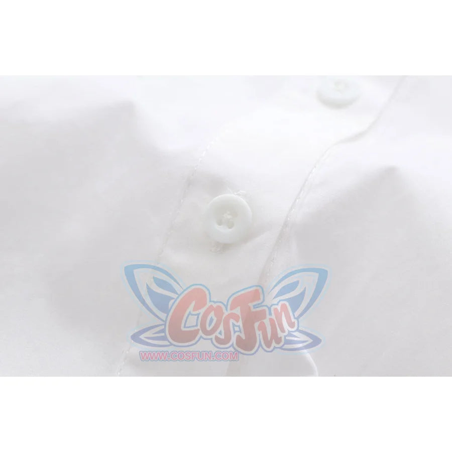 Sweet Embroidery Lace Doll Neck Long Sleeve Shirt White