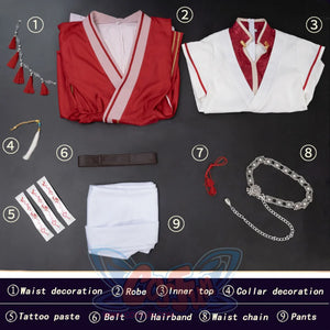 Pre-Sale Heaven Official’s Blessing Tian Guan Ci Fu San Lang Hua Cheng Cosplay Costume C00673