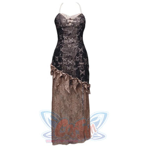 New Chinese Style Vintage Slit Cheongsam Dress S