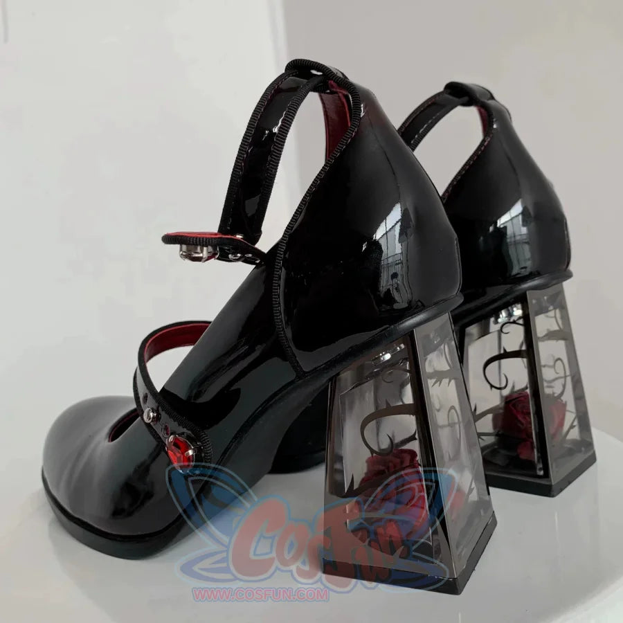 Subculture Cool Hot Rose Heeled Shoes Shoes