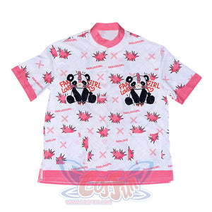 Kawaii Panda Chinese Style Button Shirt
