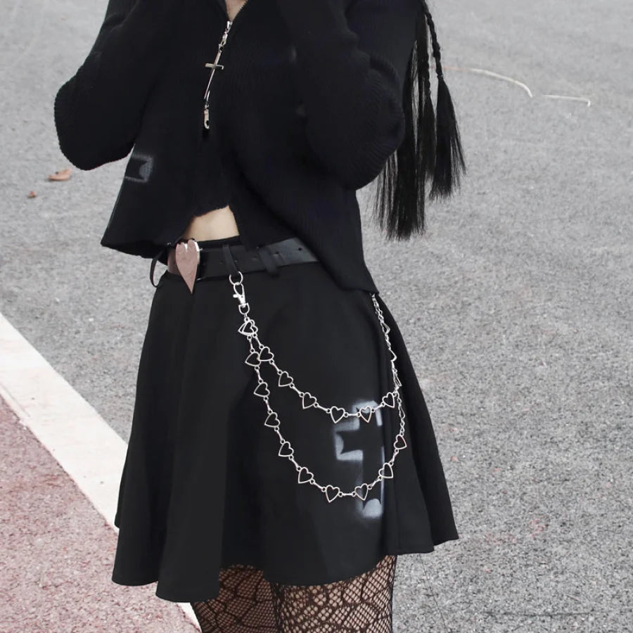 Harajuku Style Gothic Hot Girl Umbrella Skirt - cosfun