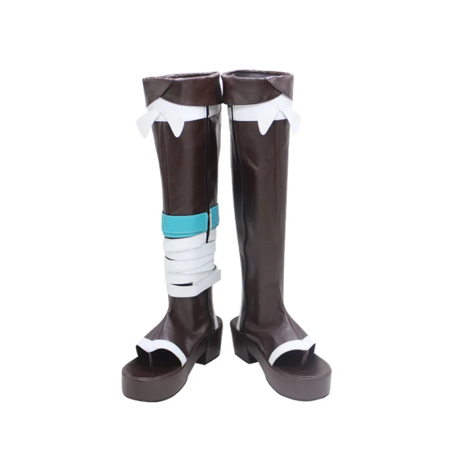 Game Genshin Impact Gorou Cosplay Shoes C00669 #35(22.5Cm) / Women &amp; Boots