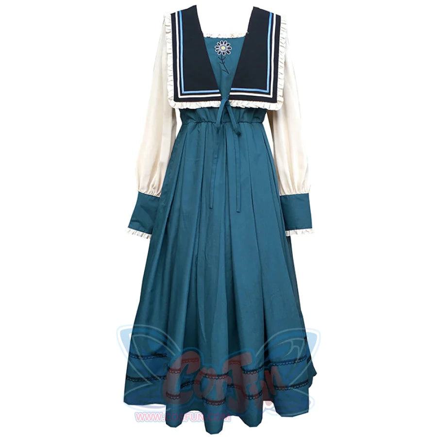 Autumn And Winter Embroidered Simple Cla Lolita Long Dress S