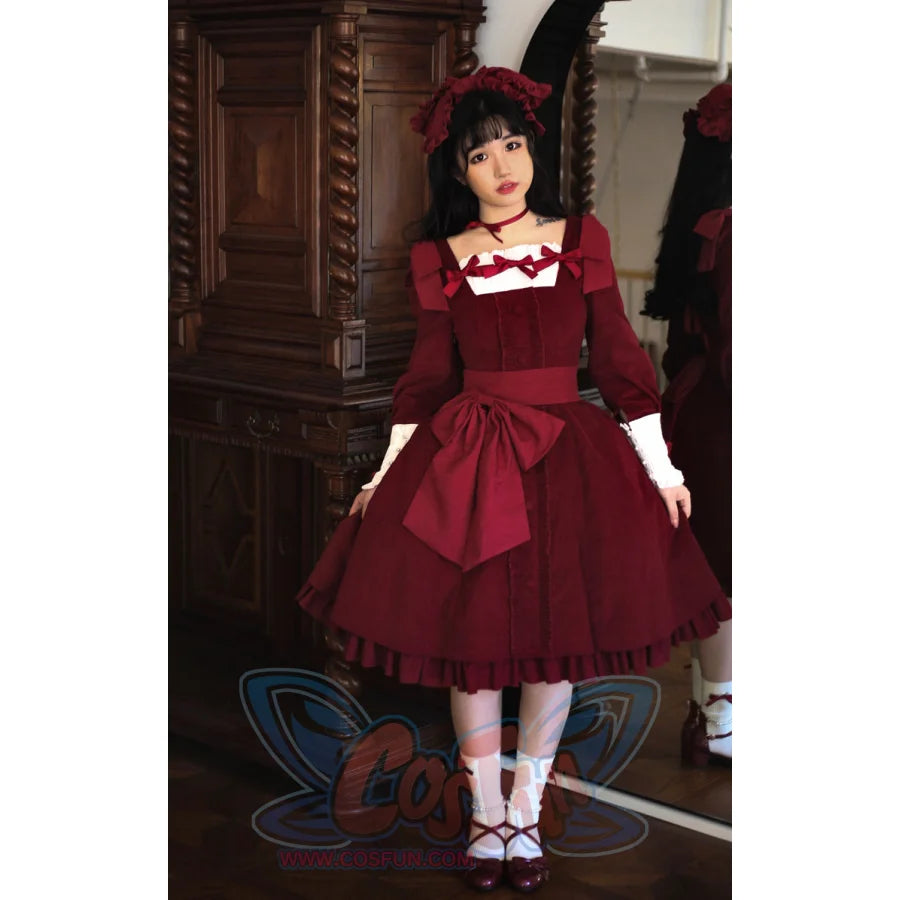 Lovely Elegant Lolita Large Size Slim Dress