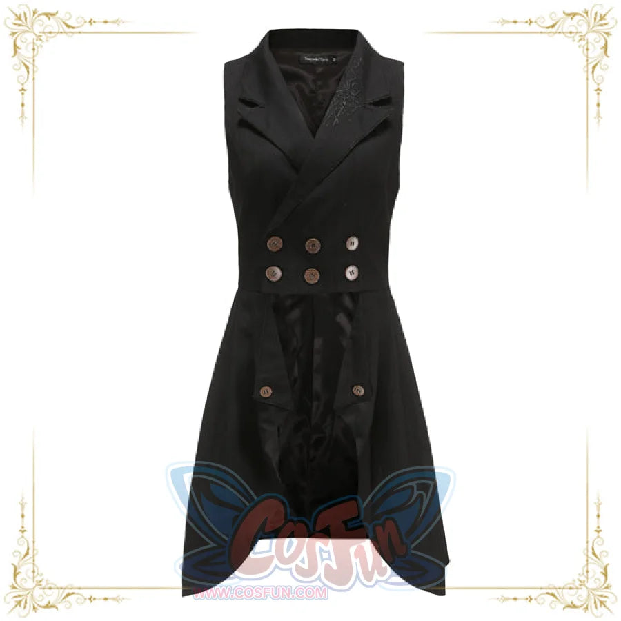 Neutral Vintage Elegant Prince Long Coat S / Woman